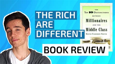 The Top 10 Distinctions Between Millionaires And Middle Class By Keith Cameron Smith Book Review