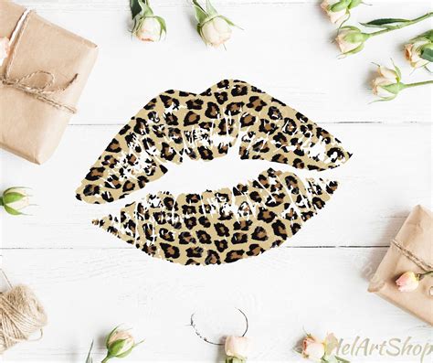 Leopard Lips Sublimation Png By Helartshop Thehungryjpeg