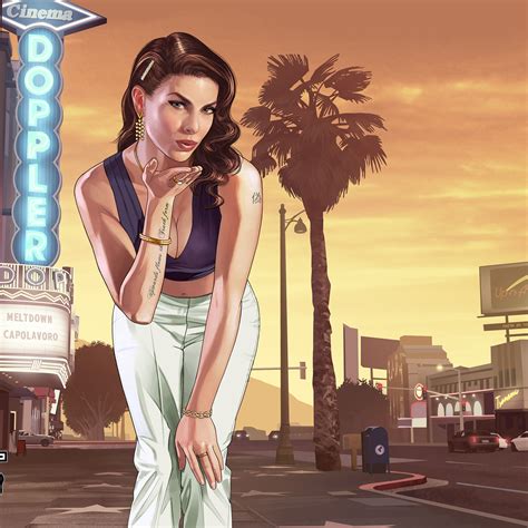 X Gta Loading Girl Ipad Pro Retina Display Hd K Wallpapers