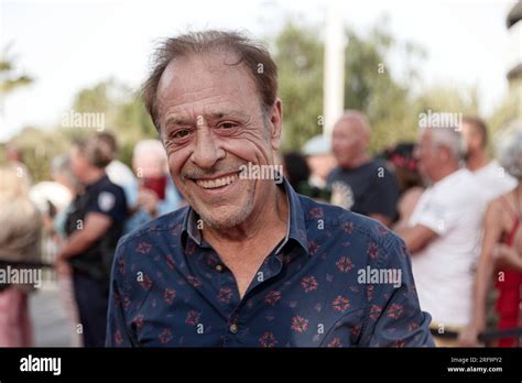 cap d agde frankreich 23 juni 2023 antoine coesens schauspieler besucht das film und