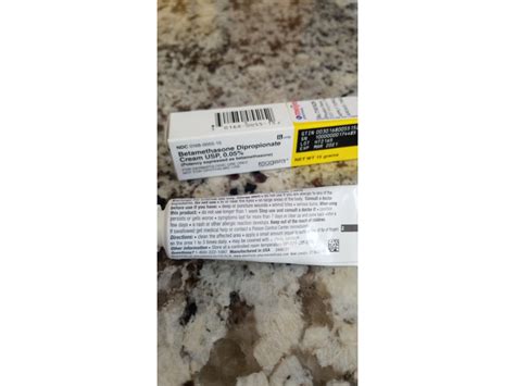 Find patient medical information for betamethasone dipropionate topical on webmd including its uses, side effects and safety, interactions, pictures, warnings and user ratings. Betamethasone Dipropionate Cream USP, 0.05% (RX), 15 G, Fougera Ingredients and Reviews