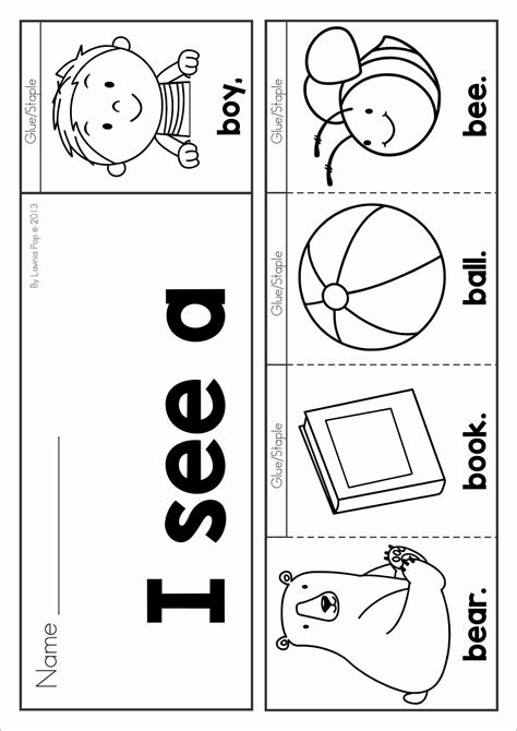 Printable Alphabet Booklets Kindergarten
