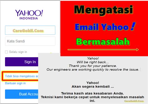 Mengatasi Email Yahoo Tidak Bisa Dibuka Dengan Mudah