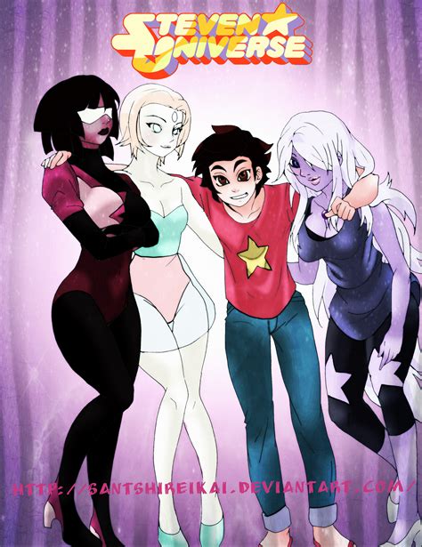 Steven Universe Group Anime By Santshireikai On Deviantart