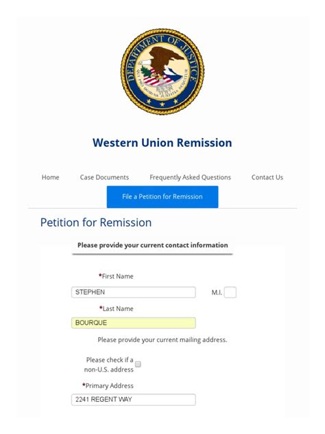 Check spelling or type a new query. Western Union Remission Form | Western Union | Wire Transfer