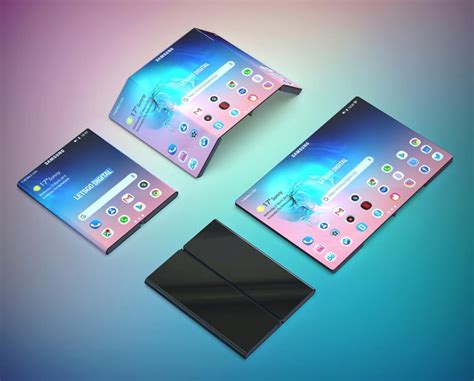 Samsungs New Patent Shows A Dual Screen Foldable Phone Mspoweruser