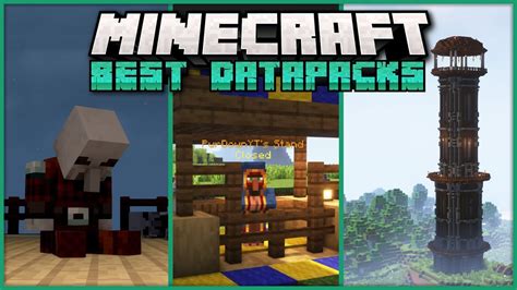 15 Cool Datapacks For Minecraft 119 And 1182 Youtube