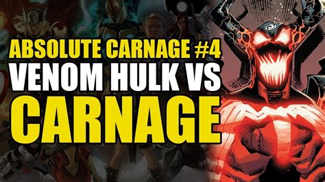 Venom Hulk Vs Carnage Absolute Carnage Part 6 Comics Explained Youtube