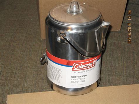 Coleman 2000008088 9 Cups Percolator Aluminium Percolator Outdoor