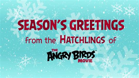 The Angry Birds Movie Seasons Greetings From The Hatchlings Youtube