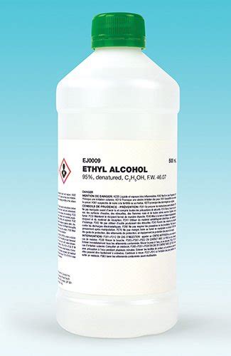 Ethyl Alcohol 95 500 Ml Flinn Scientific