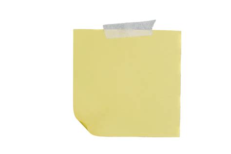 Sticky Note Paper Transparent PNG