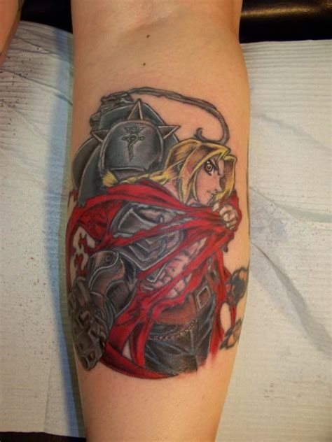 Looking for ideas for a tattoo on the inner bicep, so not too big. Fullmetal Alchemist -finished- by queenofcats81 on DeviantArt