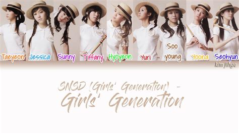 Girls Generation Snsd 소녀시대 Girls’ Generation 소녀시대 Lyrics Han Rom Eng Color Coded Tbs