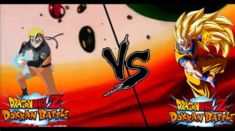 Dbz Vs Naruto Luckdokkan Battle Vs Ultimate Ninja Blazing Youtube