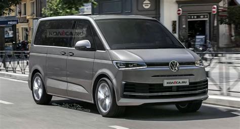 You'll have no trouble tweaking the simple heating controls on. 2021 Volkswagen T7 Multivan Renders Shed New Light On ...