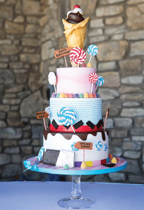 Adding lots of colorful balloons all around the party zone. Candyland Birthday Party Ideas