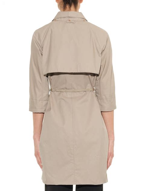 Max Mara Desert Reversible Trench Coat In Natural Lyst