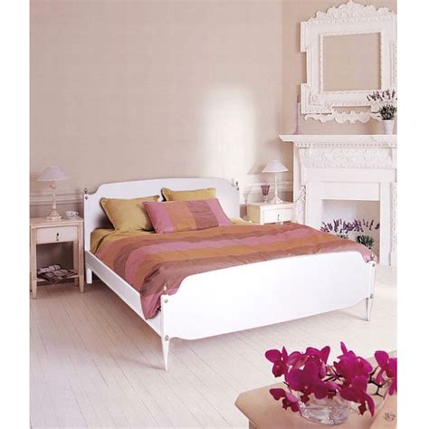Vivere zen testiera letto in cotone kyoto misure 100x60 cm testata in tessuto greggio altezza 60 cm lunghezza da 100 a 200 cm. Mobili Shabby Chic Atelier myArtistic: Letto laccato bianco shabby chic gustavian style bed
