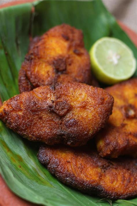 Kerala Fish Fry Meen Varuthathu Recipe Sujis Cooking