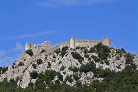 Le Château De Puilaurens Languedoc Roussillon France