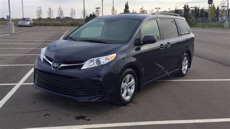 2018 Toyota Sienna Le Review Youtube