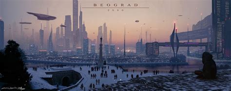 Beograd Belgrade 2080 Jugoslav Stankin On Artstation At