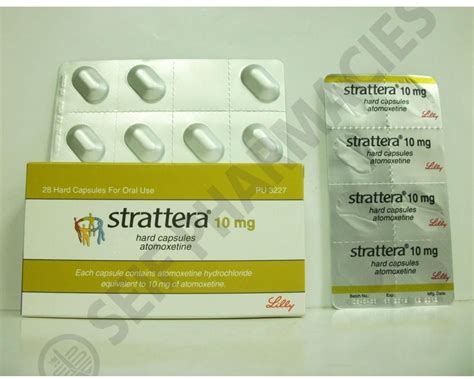 Strattera 10 Mg 28 Cap 4x7 4 Strips Price From Seif In Egypt Yaoota