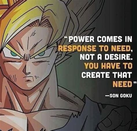 Supersaiyanlover Dragon Ball Z Quotes Inspirational Dbz Inspirational Quotes Quotesgram