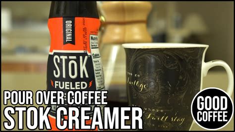 Why is vegan coffee creamer better than milk alternatives? Pour Over Coffee w/ SToK Fueled Creamer - Good Coffee ...
