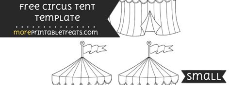 Free Printable Circus Tent Template Printable Templates Free