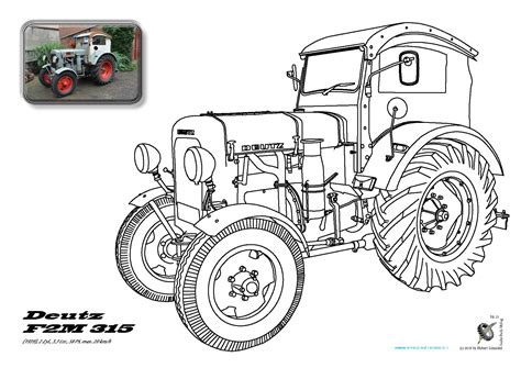 Sie bieten die macht, die landwirtschaftlichen tätigkeiten mechanisch durchzuführen. Malbuch Traktor - Ausmalbild.club