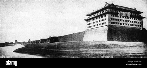 Geography Travel China Beijing City Wall Built 1419 1437