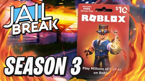 Nov 26, 2020 · 🦴🐕 season 2 of #roblox #jailbreak is here! Roblox Jailbreak Mini Games Tournament! 🔴🏆|Robux Card ...