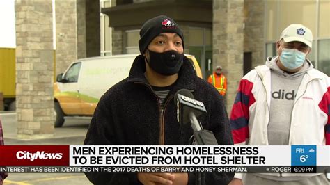 Men Experiencing Homelessness To Be Evicted From Hotel Shelter Youtube
