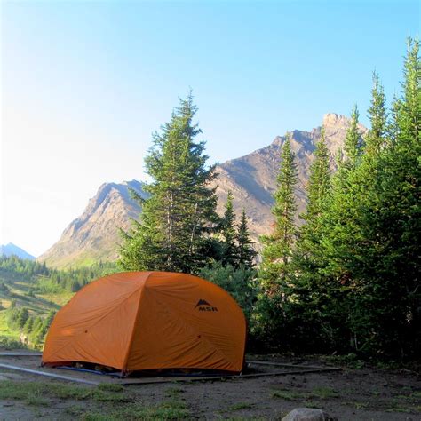 Banff Backcountry Camping