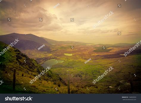 Magical Ireland Landscape Hills Stock Photo 134093933 Shutterstock