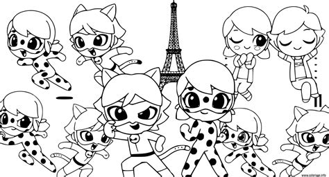 Our coloring pages offer younger children wonderful opportunities to develop their creativity and work their pencil grip in preparation for learning how to on coloringpages7.info, you will find free printable coloring pages for kids of all ages. Coloriage Cute Miraculous Chat Noir Kawaii Dessin Ladybug ...
