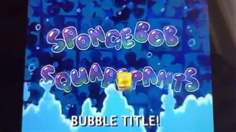 Spongebob Squarepants Literal Theme Song Reversed Youtube