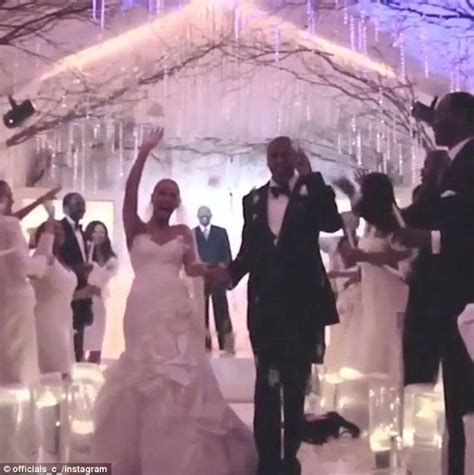 Seven years after jay z and beyonce swapped vows, he just shared the most intimate peek at their wedding we've seen yet—a quick video snippet thoughts on the latest peek into beyonce and jay z's wedding? Jay Z tweets a snippet of Beyonce wedding video on their ...