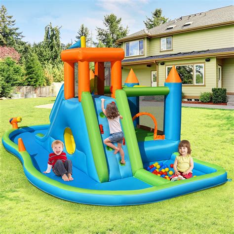 Buy Bountech Inflatable Water Slide 8 In 1 Water Bounce House Giant