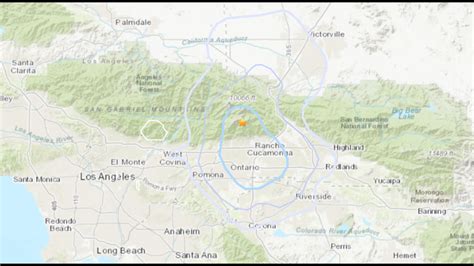 33 Magnitude Earthquake Rattles Rancho Cucamonga Area Usgs Says