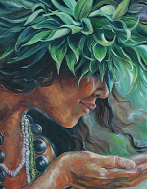 Haumea Hawaii Art Hawaiian Art Polynesian Art