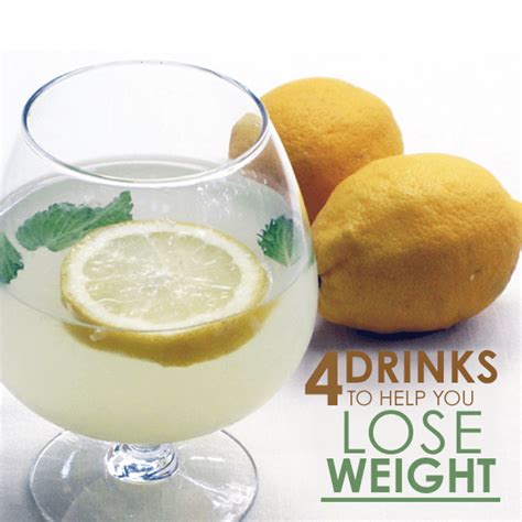 4 Drinks To Help You Lose Weight