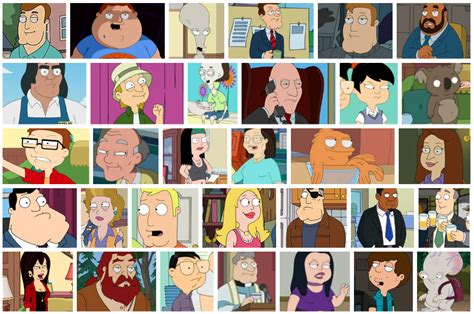American Dad Character Elimination Round 1 Link To Poll In Comments