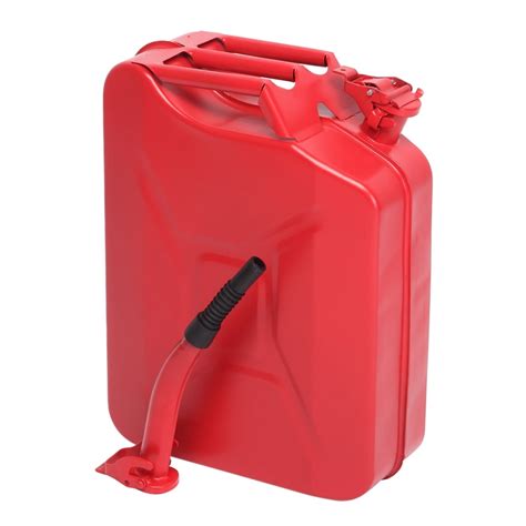 Zimtown Portable 20l 5 Gallon Emergency Backup Jerry Can Cold Rolled