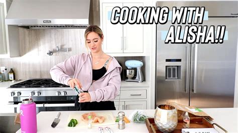 cooking with alisha! - YouTube