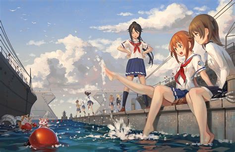 Anime Picture High School Fleet Misaki Akeno Wilhelmina Braunschweig
