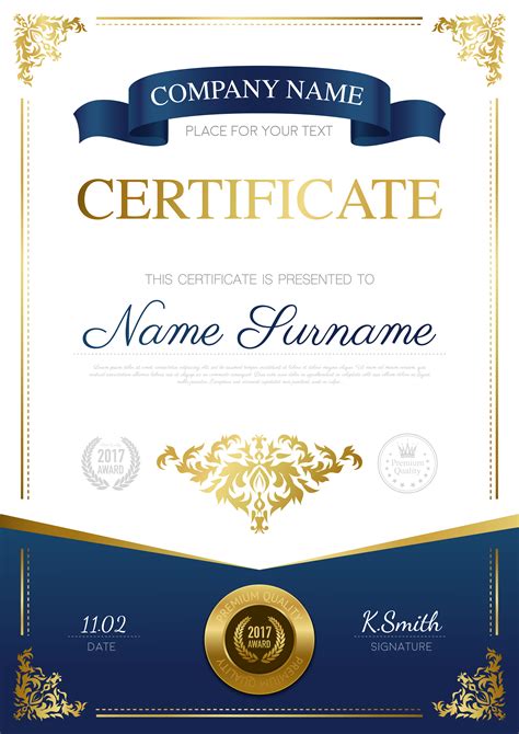 There are likewise sites that allow conclusive gift certificate border design templates which can be tweaked and printed out. I will design professional award certificate, certificate ...