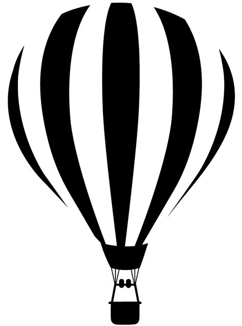 Balon Udara Panas Hitam Naik Gambar Gratis Di Pixabay